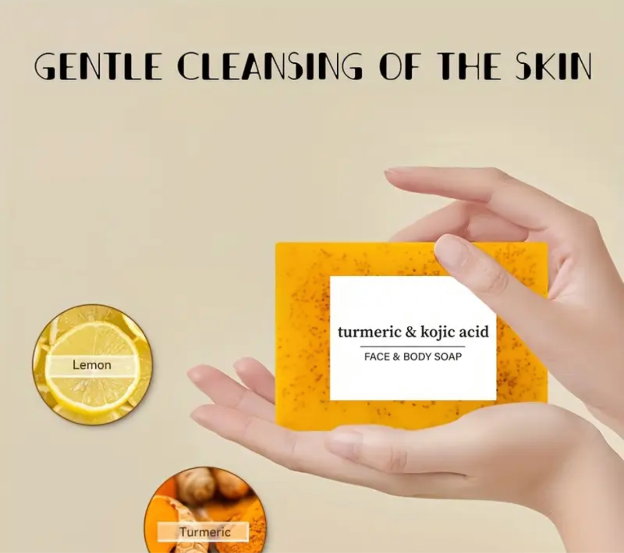 Turmeric & Lemon Soap Bar